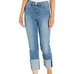 [Hudson Jeans] Low Rise Cuffed Jeans - Size 25